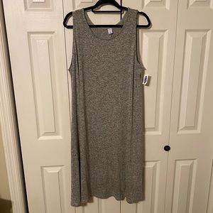 Old Navy Gray Cotton Dress-NWT